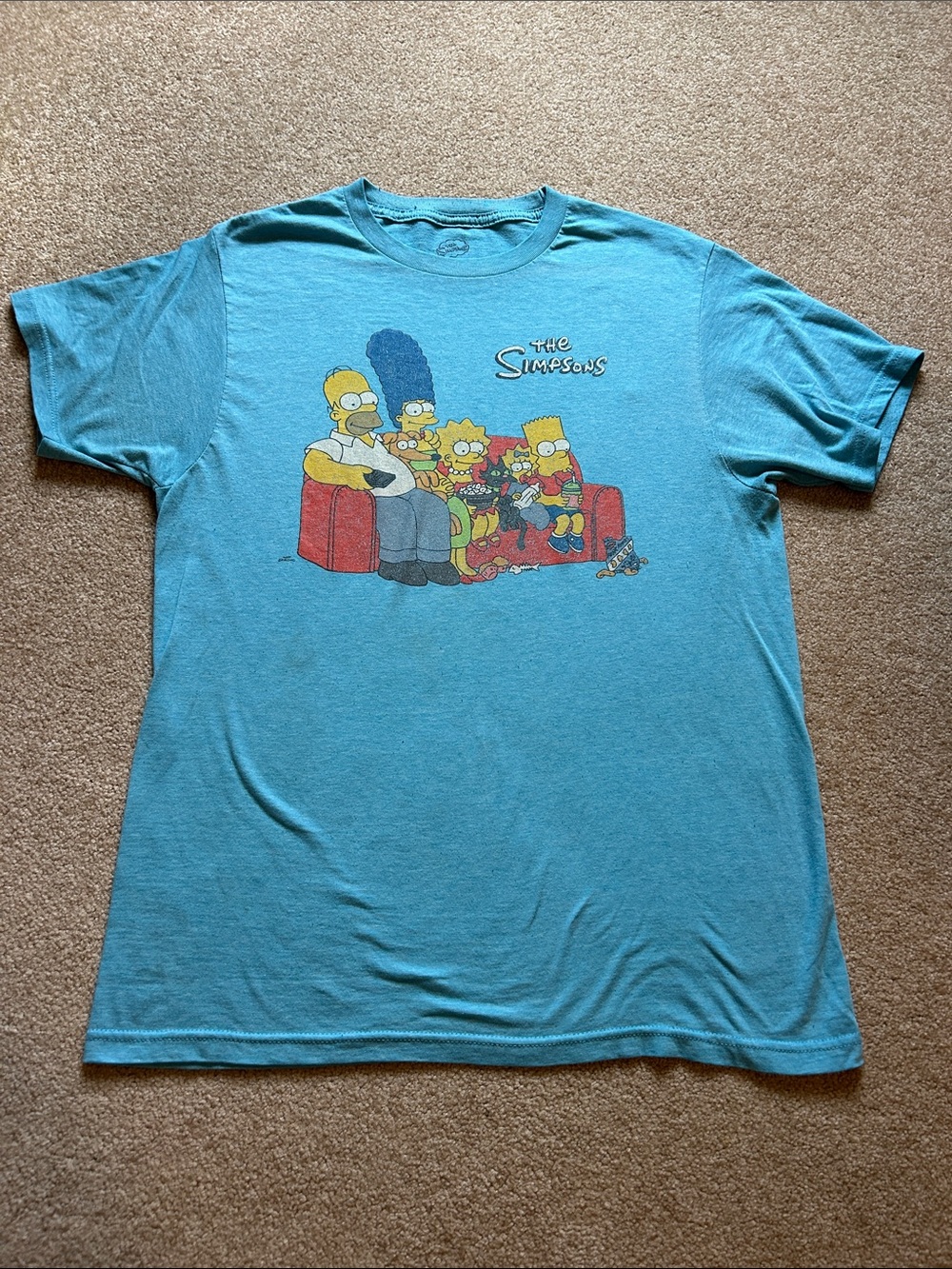 Men’s blue Simpsons T-shirt